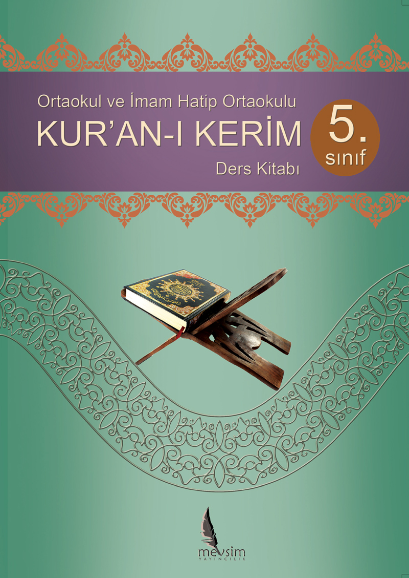 5. Kur'an-ı Kerim Ders Kitabı Mevsim Yayınları