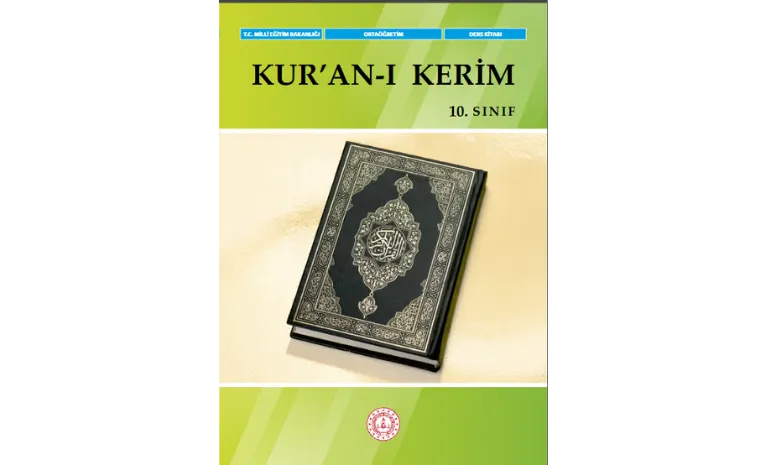 10. Sınıf Kuran-ı Kerim Dersi Ders Kitabı Marif Müfredatı  MEB