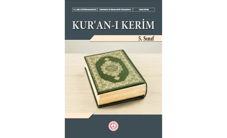 5. Kur'an-ı Kerim Ders Kitabı MEB Yayınları Marif Müfredatı