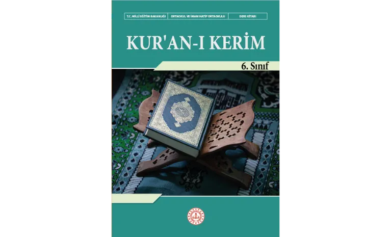 6. Kur'an-ı Kerim Ders Kitabı MEB Marif Müfredatı